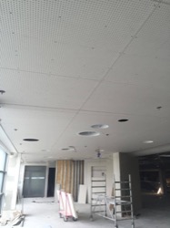 Akustik Gelochte Decke